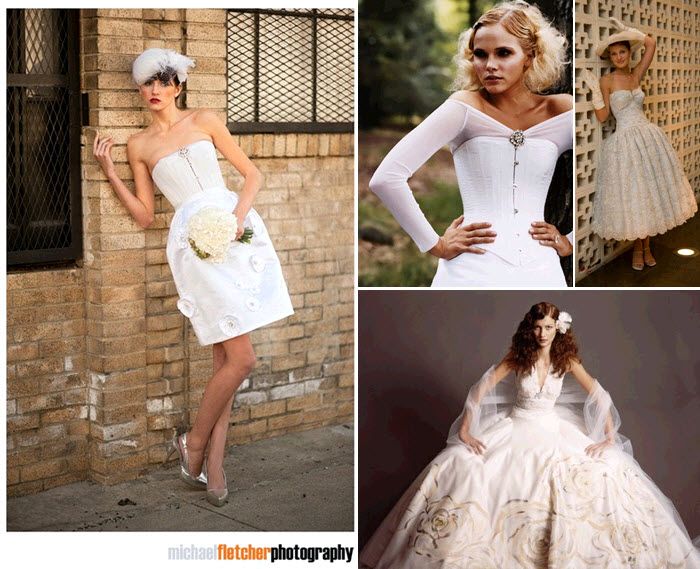 Joan shum artistic and fashion-forward wedding dresses