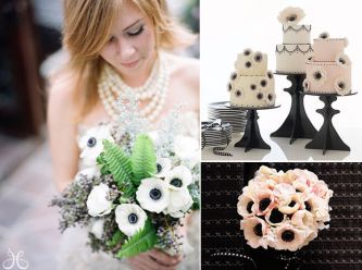 french-white-anemones-wedding-flowers-bridal-bouquet-winter-wedding-wedding-cake