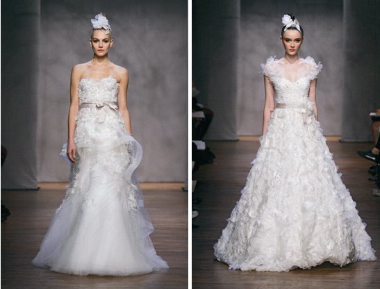 Monique Lhuillier Fall 2011 Wedding Dresses Hyacinth Dandelion