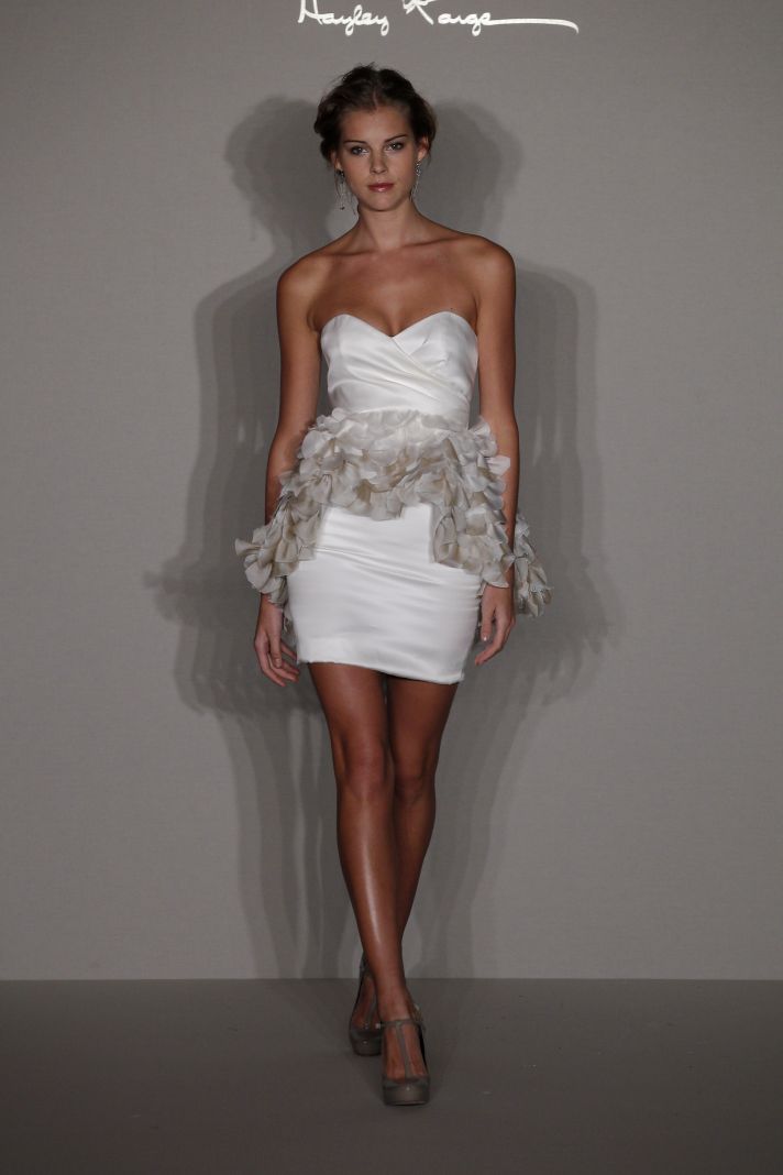 Spring 2012 wedding dress- Hayley Paige for JLM Couture- 6209