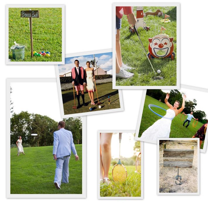 fun lawn games for outdoor weddings