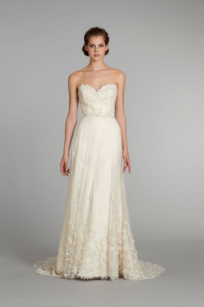 fall 2012 wedding dress Lazaro bridal gowns 3261 f
