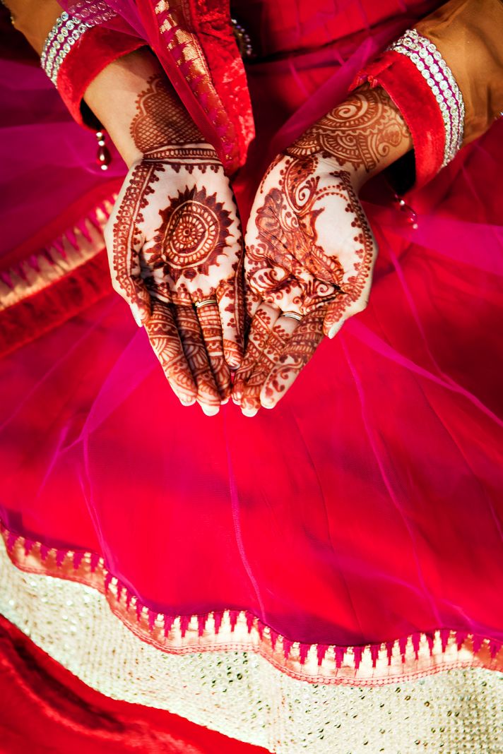 wedding planning ideas incorporating culture into I Dos Indian bride makeup