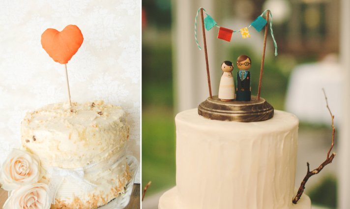 8 creative wedding cake toppers handmade weddings