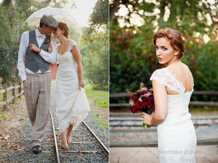 6 stunning handmade wedding dresses and bridal accessories 5