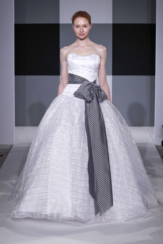 Spring 2013 wedding dress Isaac Mizrahi Spring 2013 bridal 3