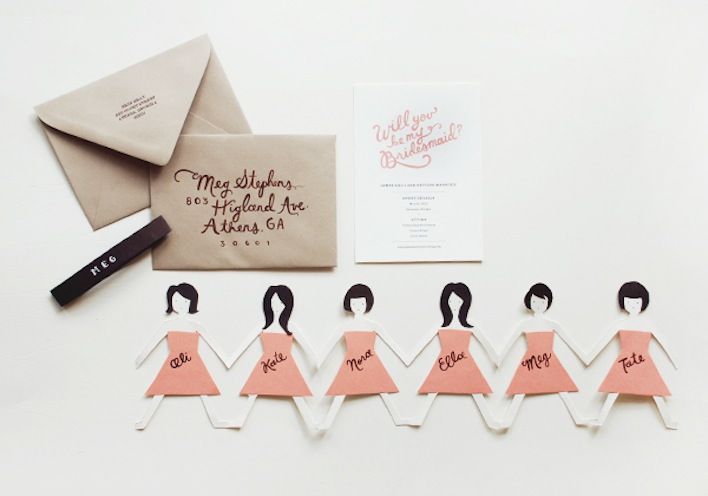 Unique Wedding Ideas to say Will You Be My Bridesmaid 2b