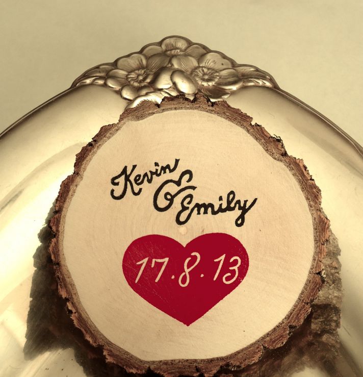 Wood Magnet Wedding Save the Dates