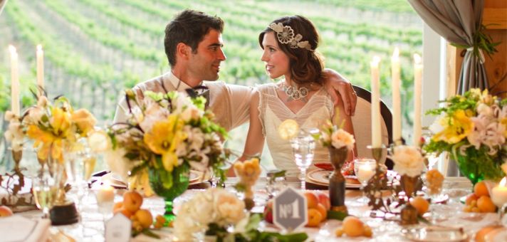 Vintage Wedding Themes Great Gatsby Reception Decor