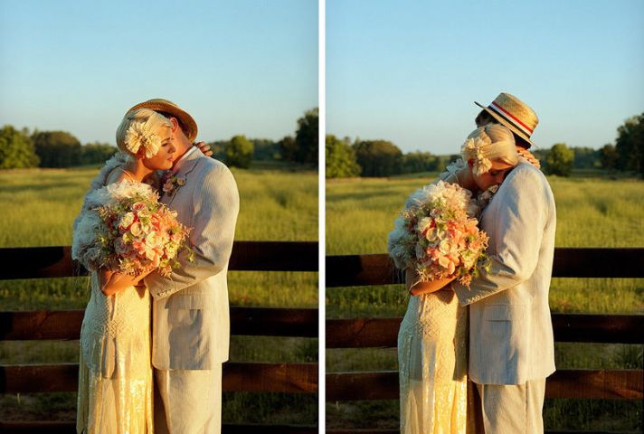 Great Gatsby Bride and Groom