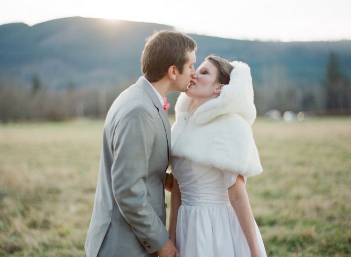 Winter Wedding Cover Ups for Brides