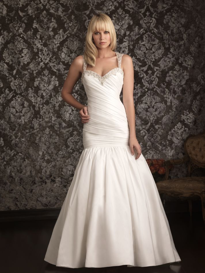 Allure Bridals Wedding Dress Bridal Gown Allure Collection Sweetheart 9020F