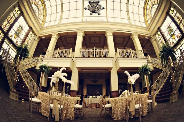 Exquisite Wedding Venue for Great Gatsby Themed Reception