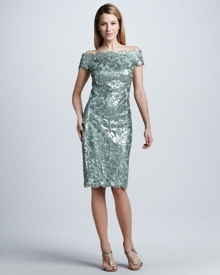 Seafoam frock for mothers of the bride