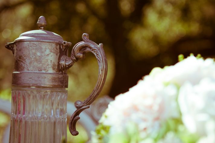 Bridal Beauty Inspiration Veiled Outdoor Bride