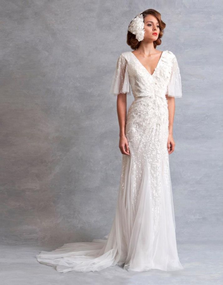 wedding dress inspired by the 1930s Eliza Jane Howell bridal 3