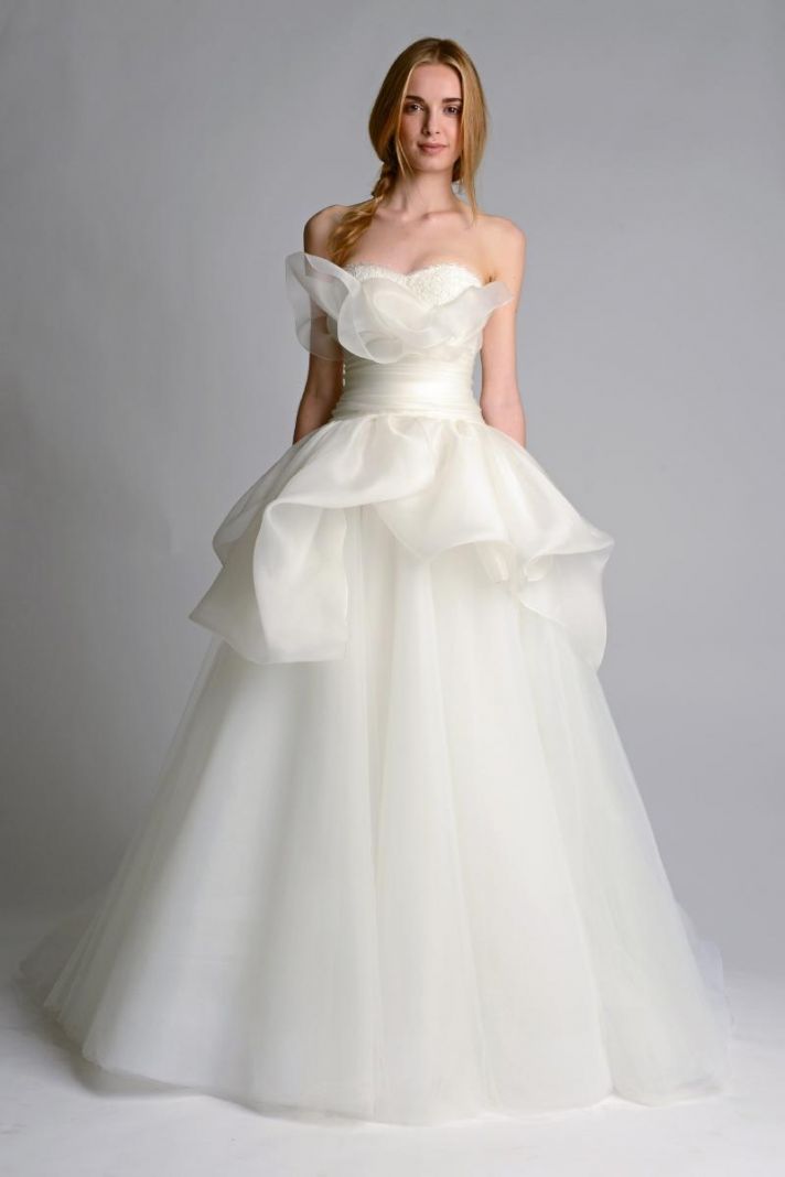 Wedding dress by Marchesa Fall 2014 Bridal 8