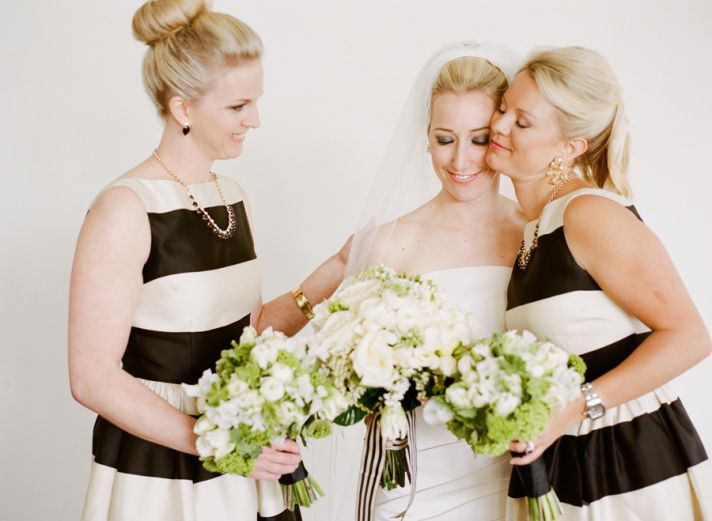 black cream and green wedding color inspiration