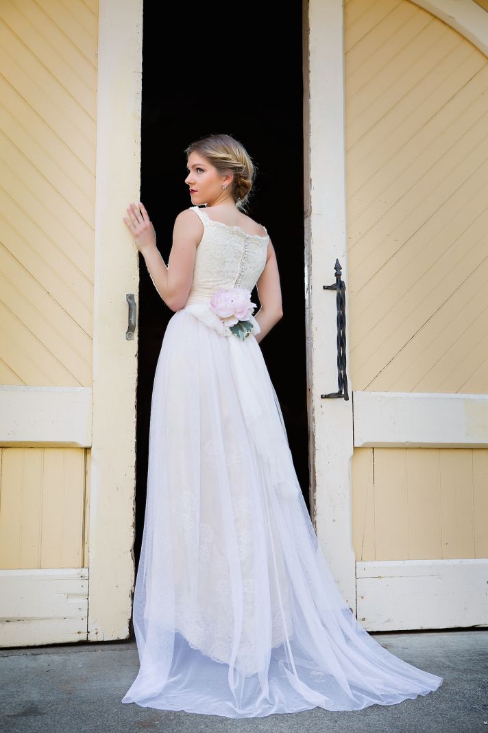 Wedding gown by Amy Jo Tatum