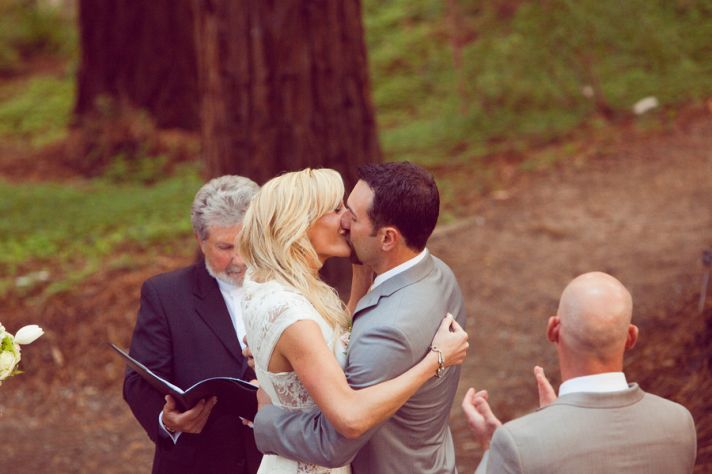 First Kiss in the Forest