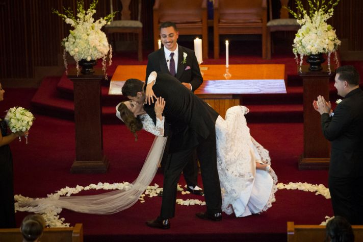 Dramatic First Kiss