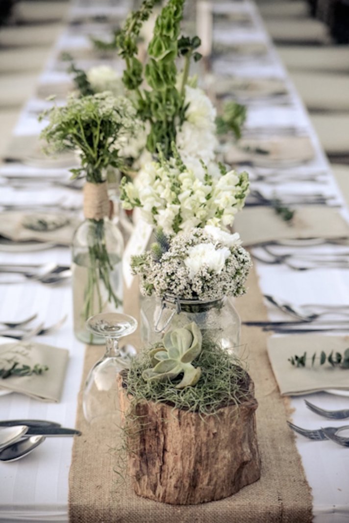 Dreamy Rustic Centerpieces
