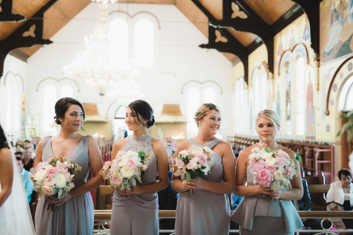 Grey Bridesmaids