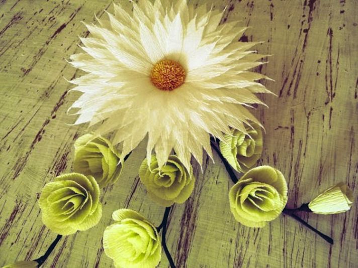 Paper Daisy Bouquet