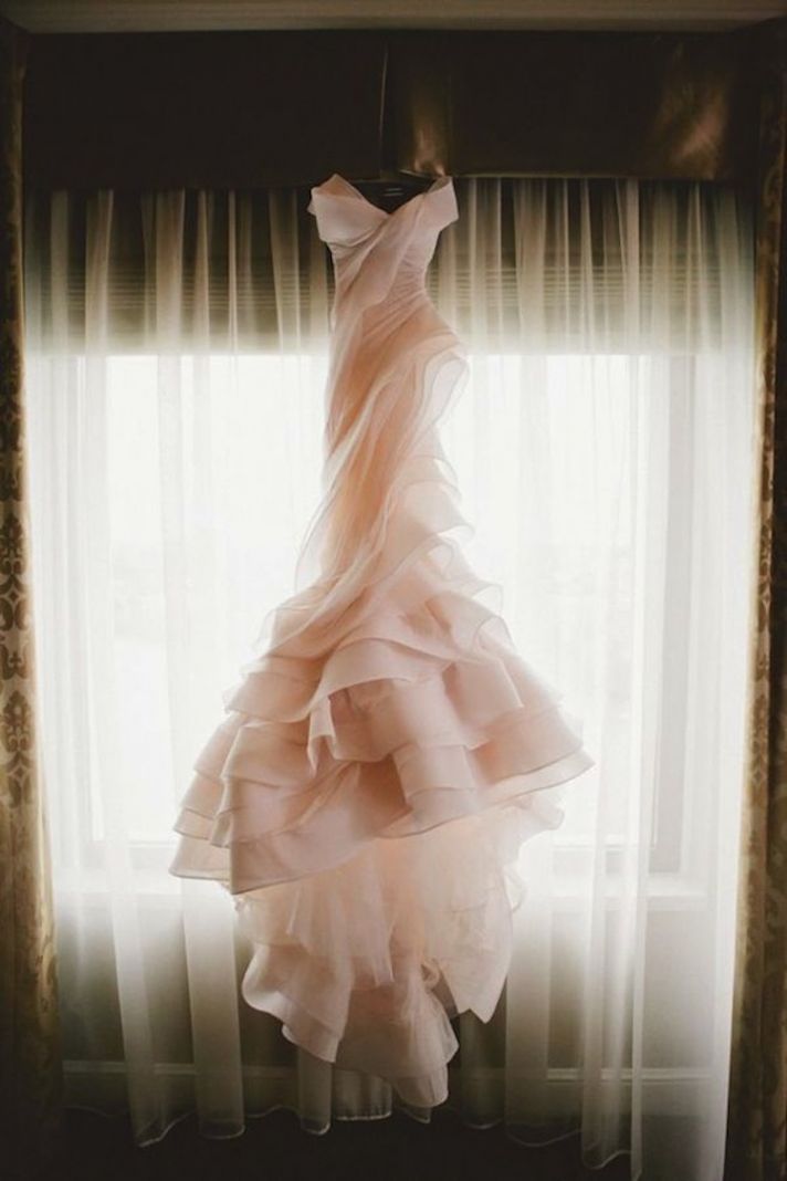 Blush wedding Dress