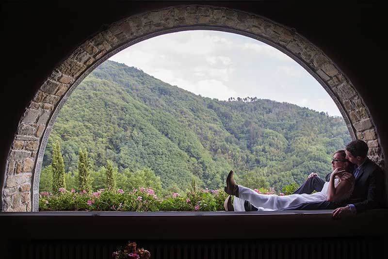 Heartwarming Hillside Wedding in Tuscany