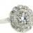 Platinum and diamond vintage engagement ring Platinum and diamond vintage engagement ring
