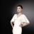 Chic v-neck white wedding dress by Peter Langner with flirty sleeves