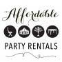 Decorations & Rentals in Collierville, TN: Affordable Party Rentals