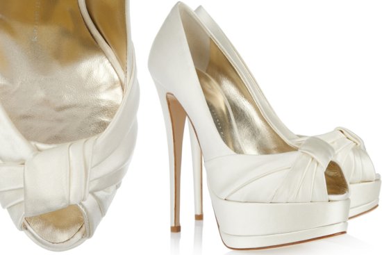 Peep Toe Wedding Shoes for Every Style Bride 6