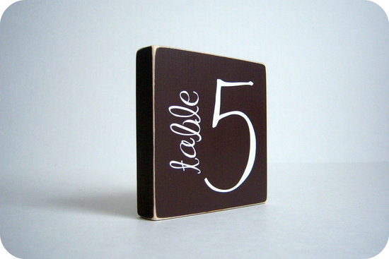 Unique Wedding Reception Table Numbers Handmade Weddings 24