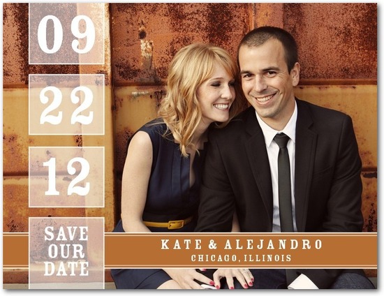 photo of Save the date postcards, Our Date