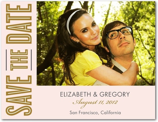 photo of Save the date postcards, Vertical Devotion
