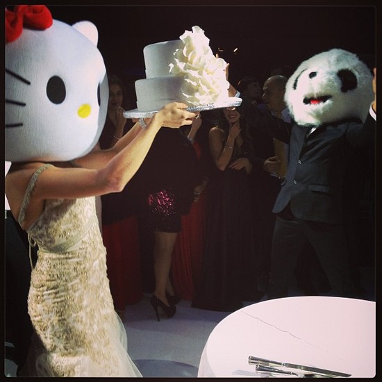 Awesome Wedding Instagrams Hello Kitty Bride
