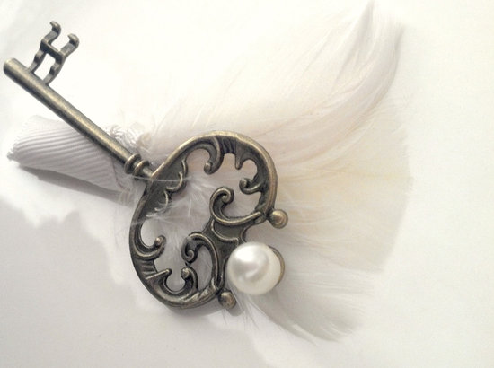 Vintage Weddings Grooms Boutonniere
