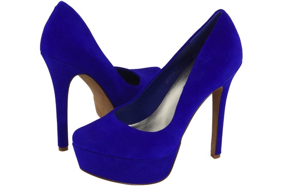 Blue Wedding Shoes for Under 200 deep violet suede