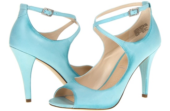 Blue Wedding Shoes for Under 200 Pastel Aqua Satin