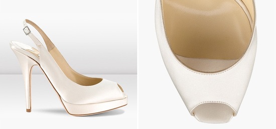 photo of New Jimmy Choo Bridal Shoes Collection Wedding Splurge 2