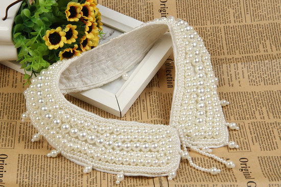 Peter Pan style wedding necklaces 1