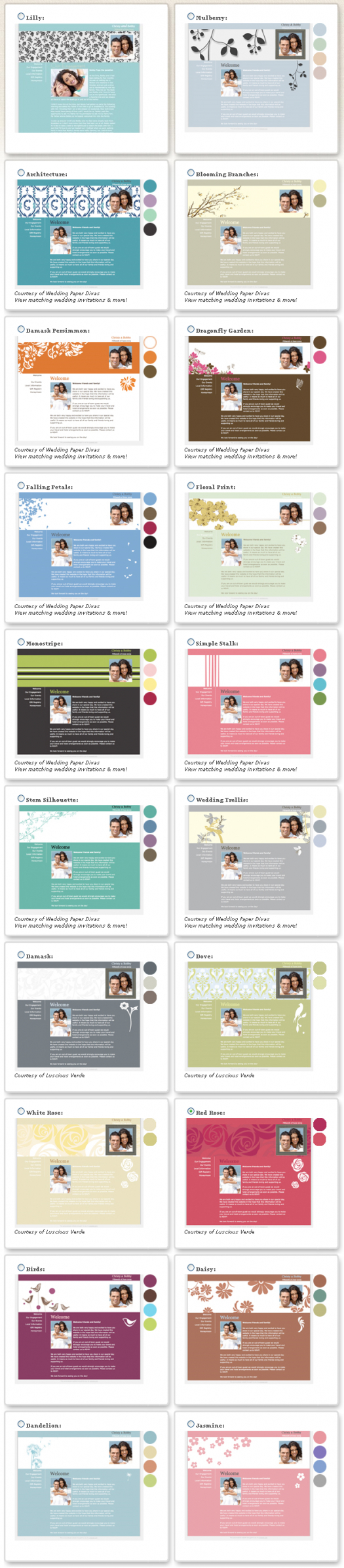 photo of Free Wedding Websites!