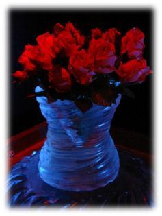 photo of Bubbly Bride: Ice (Sculptures that is) Takes the Cake