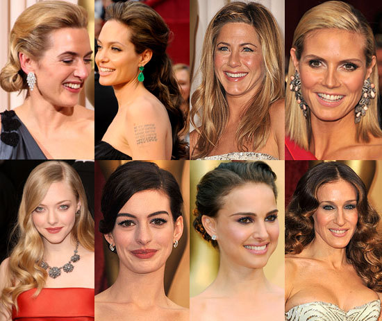 Oscar Night Hair Montage from Pop Sugar