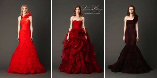photo of Hail Harvard with Crimson Wedding Inspiration
