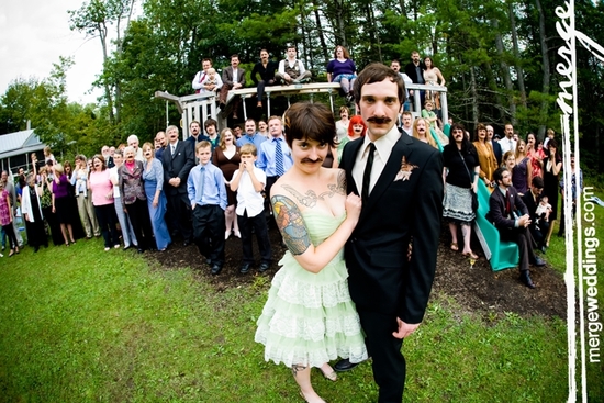 photo of Rock 'n Roll Bride: Three-Ringed Circus-Themed Weddings!