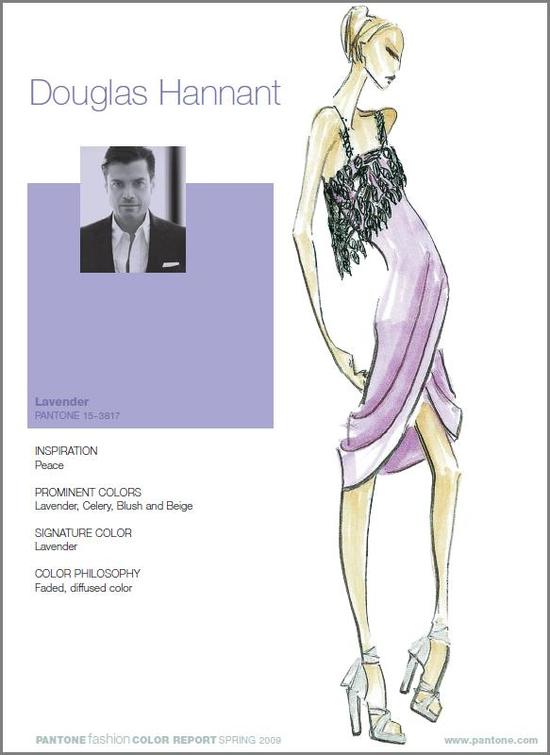 photo of Pantone's Fashion Color Report for Spring 2009!