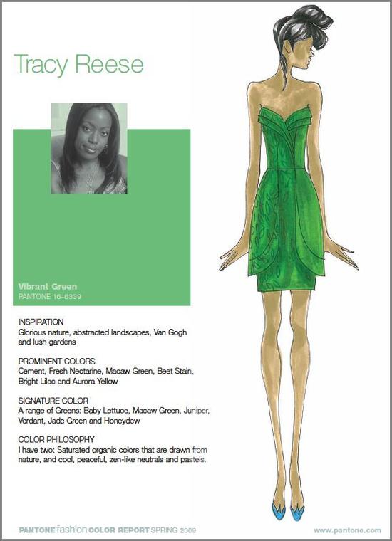 photo of Pantone's Fashion Color Report for Spring 2009!
